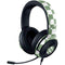 Marijuana Green Checkered Razer Kraken X Skin